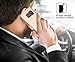 FYY Leather Case with Mirror for Samsung Galaxy S8 Plus, Leather Wallet Flip Folio Case with Mirror and Wrist Strap for Samsung Galaxy S8 Plus Gold
