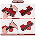 2 Pack Widen Contour Gauge, K KERNOWO Contour Gauge Duplicator, Gauge Measure Ruler for Corners and Contoured,10 Inch Widen and 5 Inch Widen.