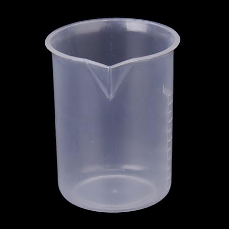 Graduado Vaso de Laboratorio Probeta de Plástico 50ml/150ml/250ml: Amazon.es: Hogar