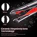 Professional Hair Straightener Curling Iron 2 in 1 Tourmaline Ceramic Twisted Flat Iron for All Hair - Christmas Gifts for Women, Girl, Mom, Girlfriend, Valentine's Day, Mother's Day - LCD Display