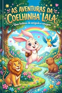 Livro As Aventuras da Coelhinha Lala - Para colorir: Uma História de Amizade e Coragem