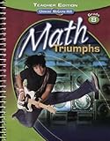 Math Triumphs: Grade 8 (Teacher Edition