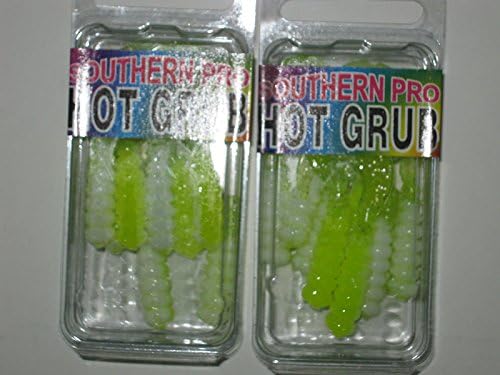 Southern Pro Hot Grubs ( 2 packs 8 ct each) HG16