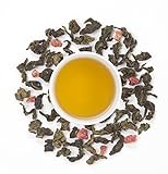 Raspberry Oolong Tea 3 oz, By Higher Tea (40 Cups) Certified Organic Premium Loose Leaf Tea