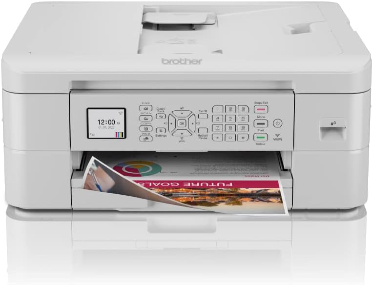 Brother MFC-J1010DW Wireless Colour Inkjet Printer 4-in-1 UK Plug