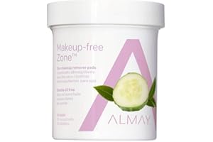 Almay Oil Free Eye Makeup Remover Pads, 80 Counts