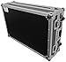 ProX Flight Case for Numark NS7iii or NS7ii Digital Controller With Wheels & Laptop Shelf - Silver on Black Design - XS-NS7IIIWLT
