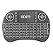 Rii i8 (10038-ID) Mini 2.4GHz Wireless Touchpad Keyboard with Mouse, Black