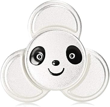 Fidget Spinner Cartoon Ucll Edc Focus Stress Reducer Hand Spinning Novelty Toy Cute Design Mini Size Suit For Kids Girls Boys Black Amazon Co Uk Toys Games