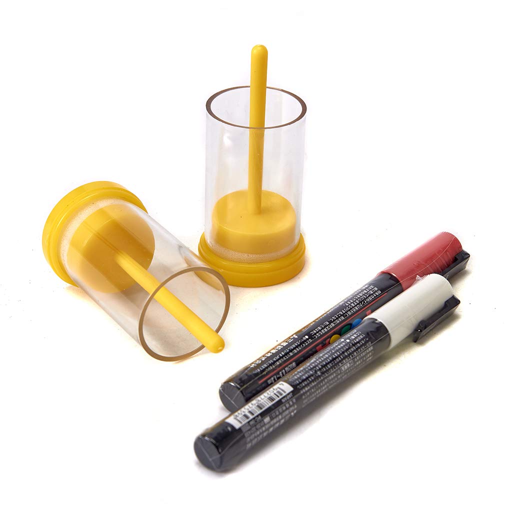 9-Piece Queen Bee Marking Kit – 5 Marker Pens & 4 Clear Catcher Clips