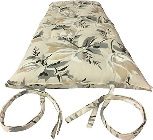 Deco Traditional Japanese Floor Rolling Futon Mattresses, Yoga Meditation Mats (Twin Size, Full Size, Queen Size, Chair Size). (Full Size 3 x 54 x 80, Harmony Gold)