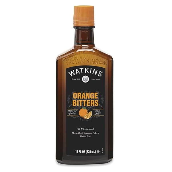 WATKINS ORANGE COCKTAIL BITTERS, 11 OZ.