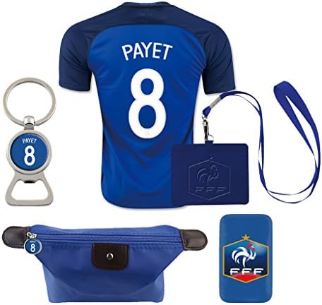 #8 Payet (6 in 1 Combo) France Away Match Soccer Adult EURO 2016 Jersey