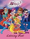 Winx Club Coloring Book: Coloring Book for Kids and Adults 60 illustrations (Perfect for Children Ages 3-5, 6-8, 8-12+)