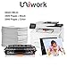 Uniwork Compatible Toner Cartridge Replacement for Canon 118 CRG-118 use for Imageclass MF8380Cdw MF8580Cdw MF726Cdw MF8350Cdn MF729Cdw LBP7660Cdn Printer (1 Black,1 Cyan,1 Magenta,1 Yellow, 4 Pack)