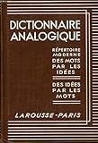 Dictionnaire analogique by