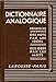 Dictionnaire analogique by