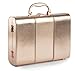 Vokai Makeup Kit Gift Set - Travel Case 41 Eye Shadows 4 Blushes 5 Bronzers 7 Body Glitters 1 Lip Liner Pencil 1 Eye Liner Pencil 2 Lip Gloss Wands 1 Lipstick 5 Concealers 1 Brow Wax 1 Mirror
