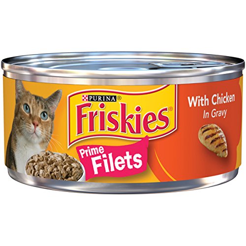 Purina Friskies Prime Filets with Chicken in Gravy Adult Wet Food - (24) 5.5 oz. Cans