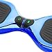 XtremepowerUS Self Balancing Scooter Hoverboard UL2272 Certified, w/Bluetooth Speaker and LED Light (Blue)