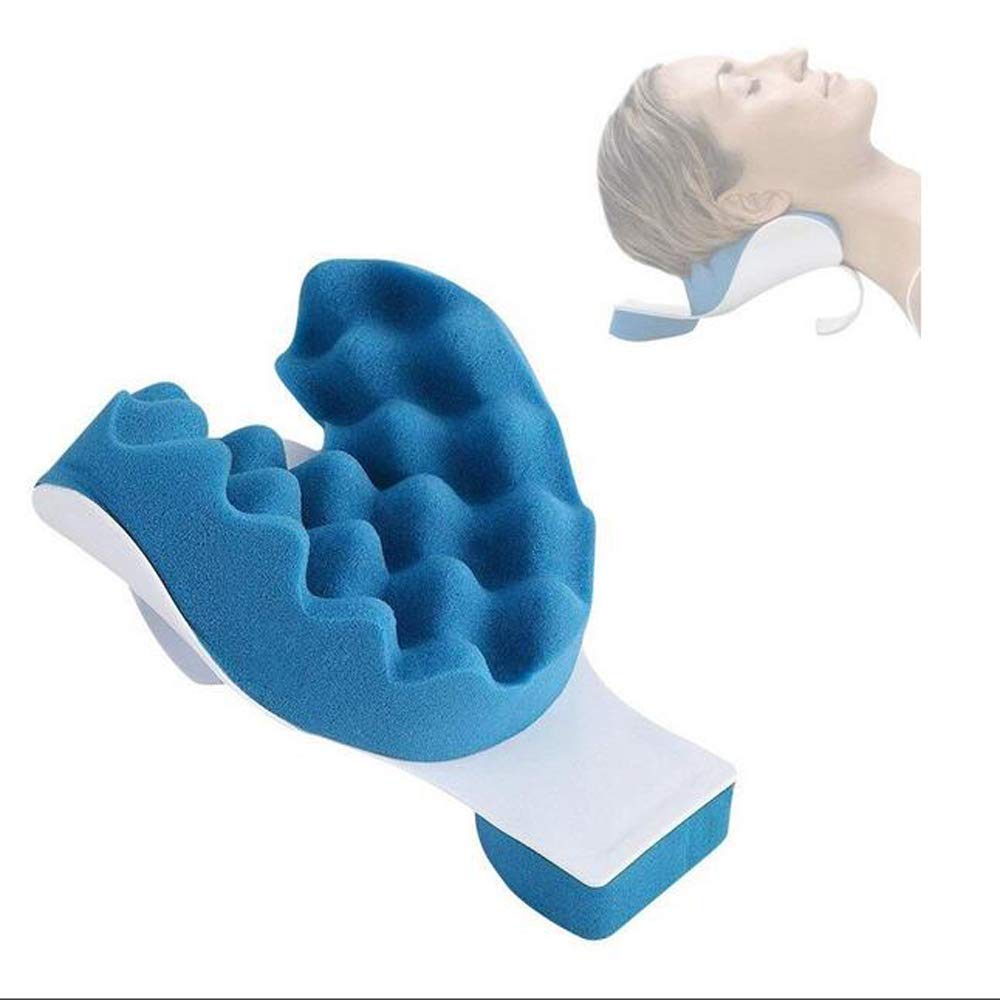Univegrow Neck and Shoulder Relaxer Neck Pillow for Pain Relief and Support Memory Sponge