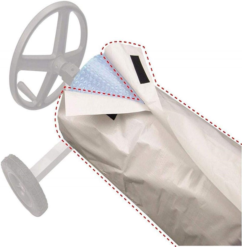 Swimming Pool Heaters & Accessories Swimming Pool Cover Solar Blanket Reel Protective Cover Waterproof Sun-Screen Cover for Protection Pool Cover