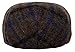 Men's Premium Wool Blend Classic Flat Ivy Newsboy Collection Hat ,Big Plaid Brown, Medium