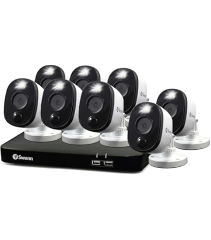 監視カメラ　Swann Smart Security System 1080P Amazon.com : Swann Wire-Free 1080p Full HD Indoor & Outdoor
