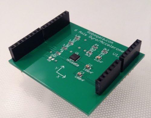 6 Axis Accelerometer Gyro Arduino Shield