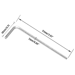 Piutouyar 2mm Hex Key Wrench, Allen key