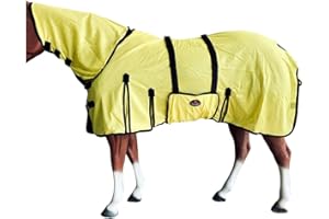 HILASON Horse Fly Sheet - Summer Spring UV Protection Mesh Bug Mosquito FlySheet for Horses | Fly-Sheet