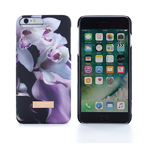 Official TED BAKER SS16 iPhone 6 PLUS / 6S PLUS Case - Soft Feel Back Shell Case / Cover in Flower Design for Women for Apple iPhone 6S PLUS / 6 PLUS - Ethereal Posie
