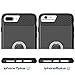 iPhone 7 Plus/8 Plus Case, iPhone 6s Plus/6 Plus case, Amuoc Heavy Duty Shockproof Anti-Scratch Case with 360 Degree Rotating Ring Grip kickstand for iPhone 7 Plus/8 Plus/6s Plus/6 Plus