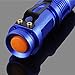 Enjoydeal Blue Portable Mini CREE Q5 Zoomable 1200 Lumen LED Flashlight Torch Lamp AA