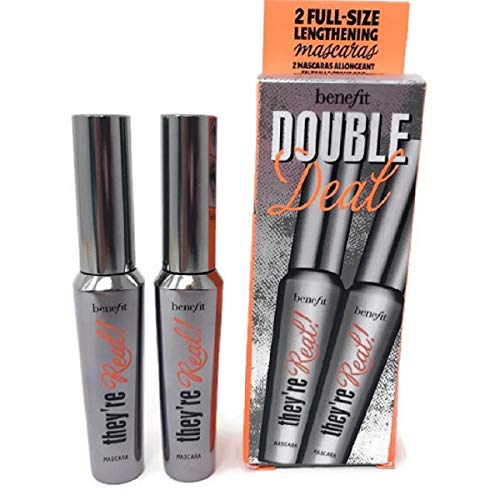 Benefit Double Deal They're Real Mascara - 2pcs 8.5g / 2 full size mascaras - //medicalbooks.filipinodoctors.org
