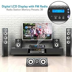 PYLE Multi Channel Bluetooth Preamplifier Receiver