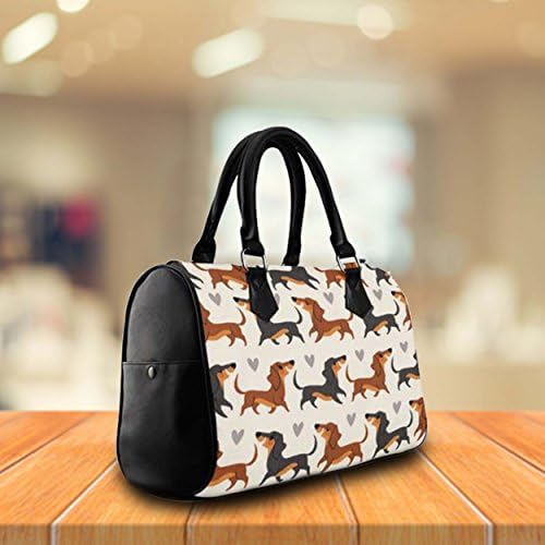 VOTANTA - Doxies Cute Barrel Handbag (White)