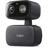Tapo 1080p Pan/Tilt Indoor/Outdoor Security Camera – Free Person/Baby Cry Detect & Motion Track, 360° View, Color Night Vision, SD/Cloud Storage, Works w/Alexa & Google Home HybridCam 360