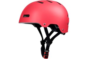 OUWOER Bike Skateboard Helmet, Adjustable Adult Youth Kids Boys Girls Women Men Helmet for Ages 3-5-8-14+, Breathable and Dual Certified, Lightweight Multi-Sport Bicycle Skateboard Scooter Skate Helmet