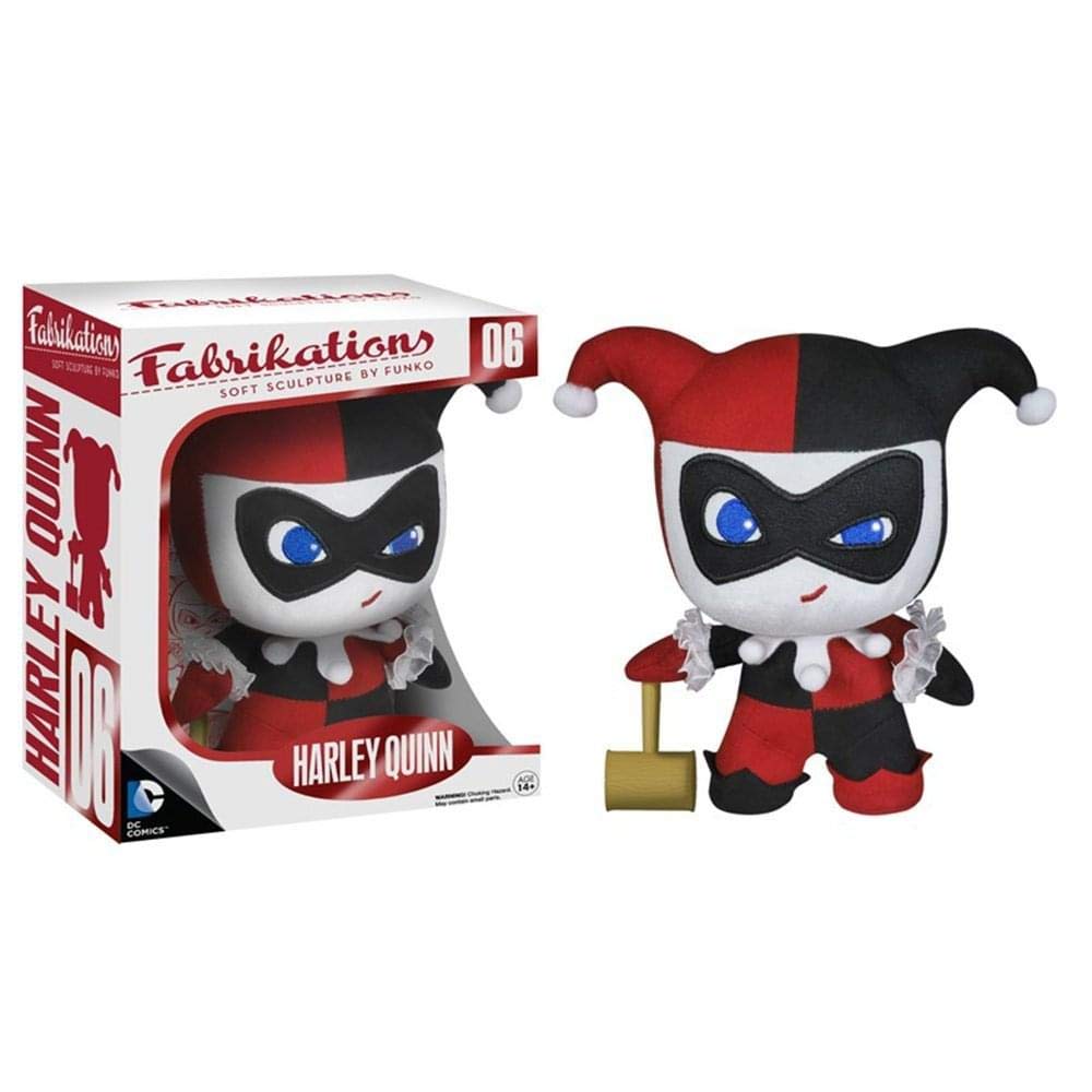 DC Comics Batman Fabrikations Collectors Toy - Harley Quinn 6 Inch Action Figure - Joker Girlfriend