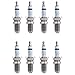 New Spark Plug (Set of 8) BOSCH # 4509 Fusion Platinum Plus Iridium