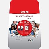Canon PG560XL Black CL561XL Colour Ink Cartridge Pack + Photo Paper