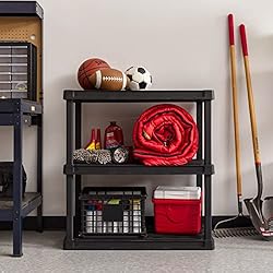 IRIS USA Heavy Duty Plastic Shelving Unit and Heavy