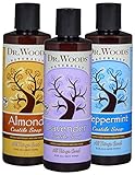 Dr. Woods Pure Liquid Castile Soap with Organic Shea Butter Variety (3 Assorted 8 Ounce Bottles)