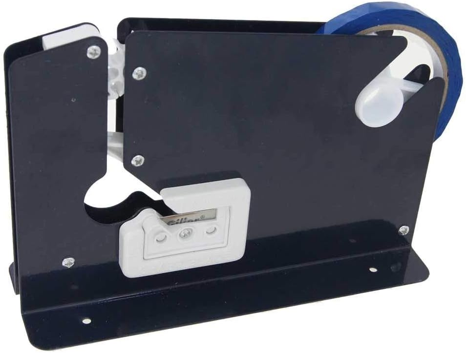 KATSU Plastic Bag Neck Sealer Tape Dispenser with One Spare Blade and 10 Rolls Tapes 45m Each - Image 5