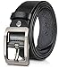 Men's Belt, OVEYNERSIN Genuine Leather Causal Dress Belt for Men with Classic Single Prong Buckle lenght