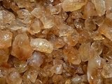 Fantasia Materials: 1 lb Citrine Mine Run Rough from Brazil - Raw Natural Crystals for Cabbing, Cutting, Lapidary, Tumbling, Polishing, Wire Wrapping, Wicca and Reiki Crystal HealingWholesale Lot