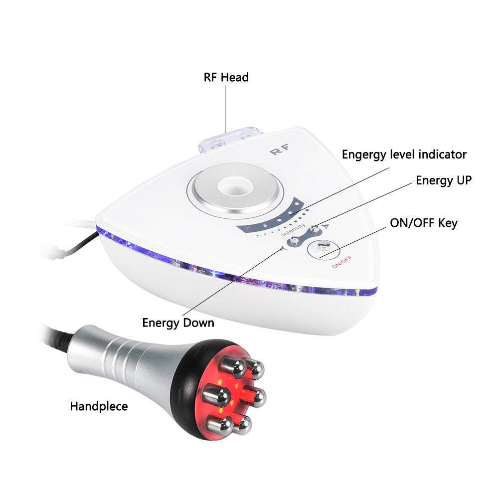 Amazon.com : RF Radio Frequency Facial Machine Home Use Portable Facial Machine for Skin Rejuvenation Wrinkle Removal Skin Tightening Anti Aging Skin Care ...
