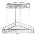 iDesign 9750 Vienna 2-Tier Corner Shelf for Cosmetics and Toiletry Storage, Bathroom, Countertop, Desk, and Vanity, Set of 1