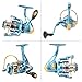 Sougayilang Fishing Reel Spinning 11+1bb Left/Right Interchangeable Spinner Gear High Speed Smooth Bass Fishing Reels (AF3000)